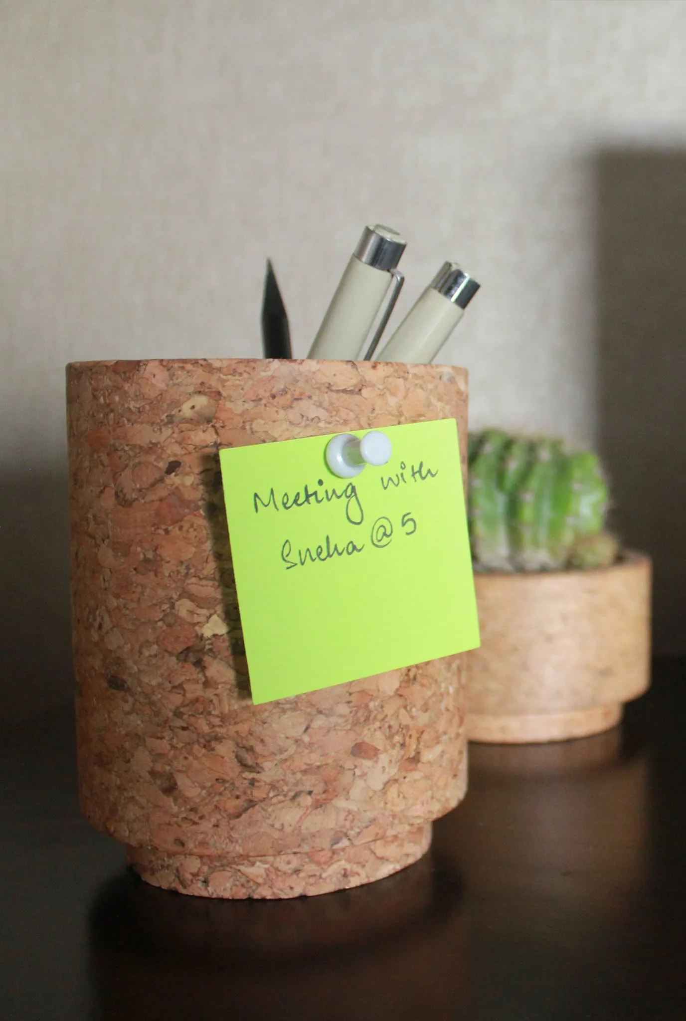 CORK CONTAINERS (SET OF 4)