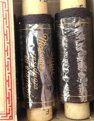 Cotton Thread 12 spools x 50yds Vintage Italian MONA LISA Box LOTS of Shades