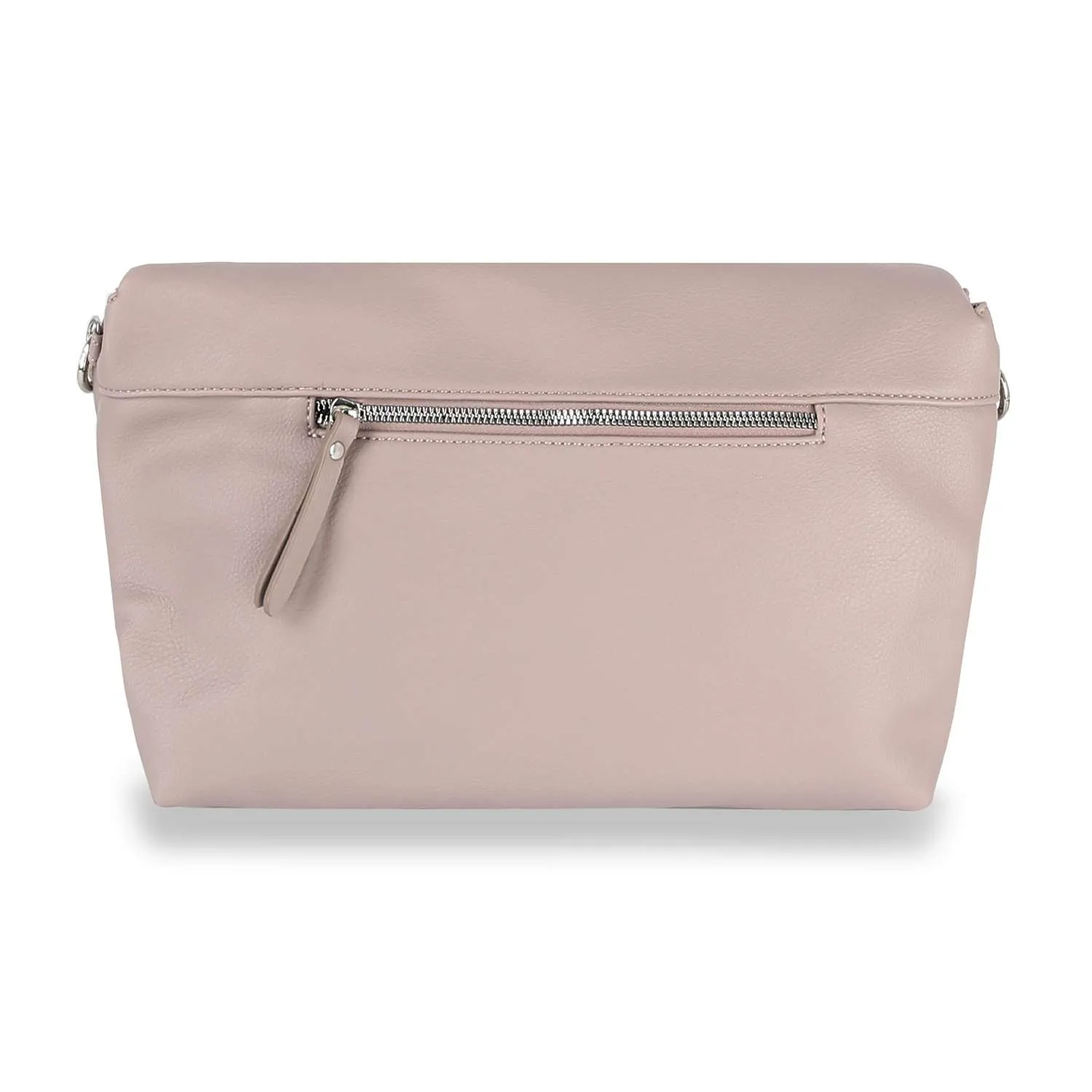 Courtney Mauve Chain Handle Shoulder Bag: Mauve