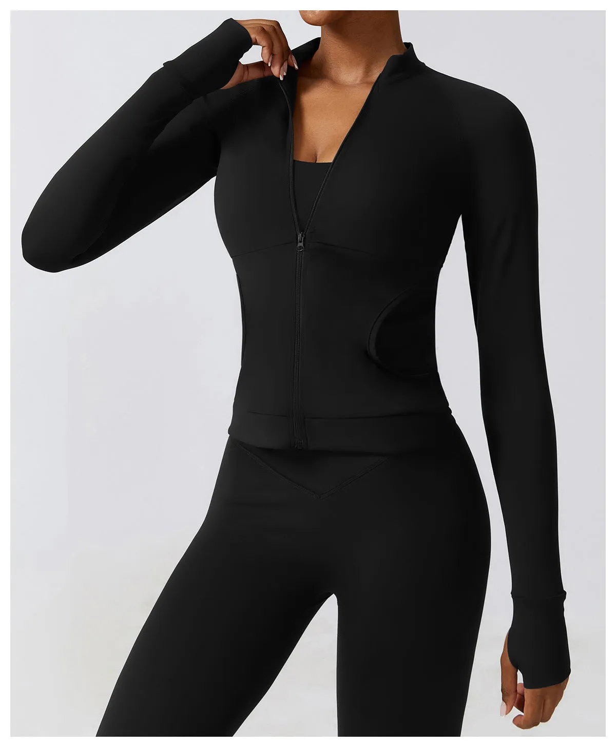 Cropped Me  Long Sleeve