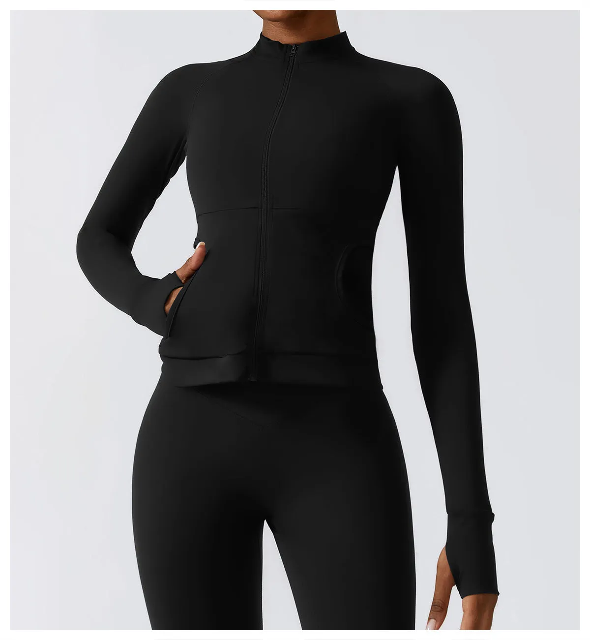 Cropped Me  Long Sleeve