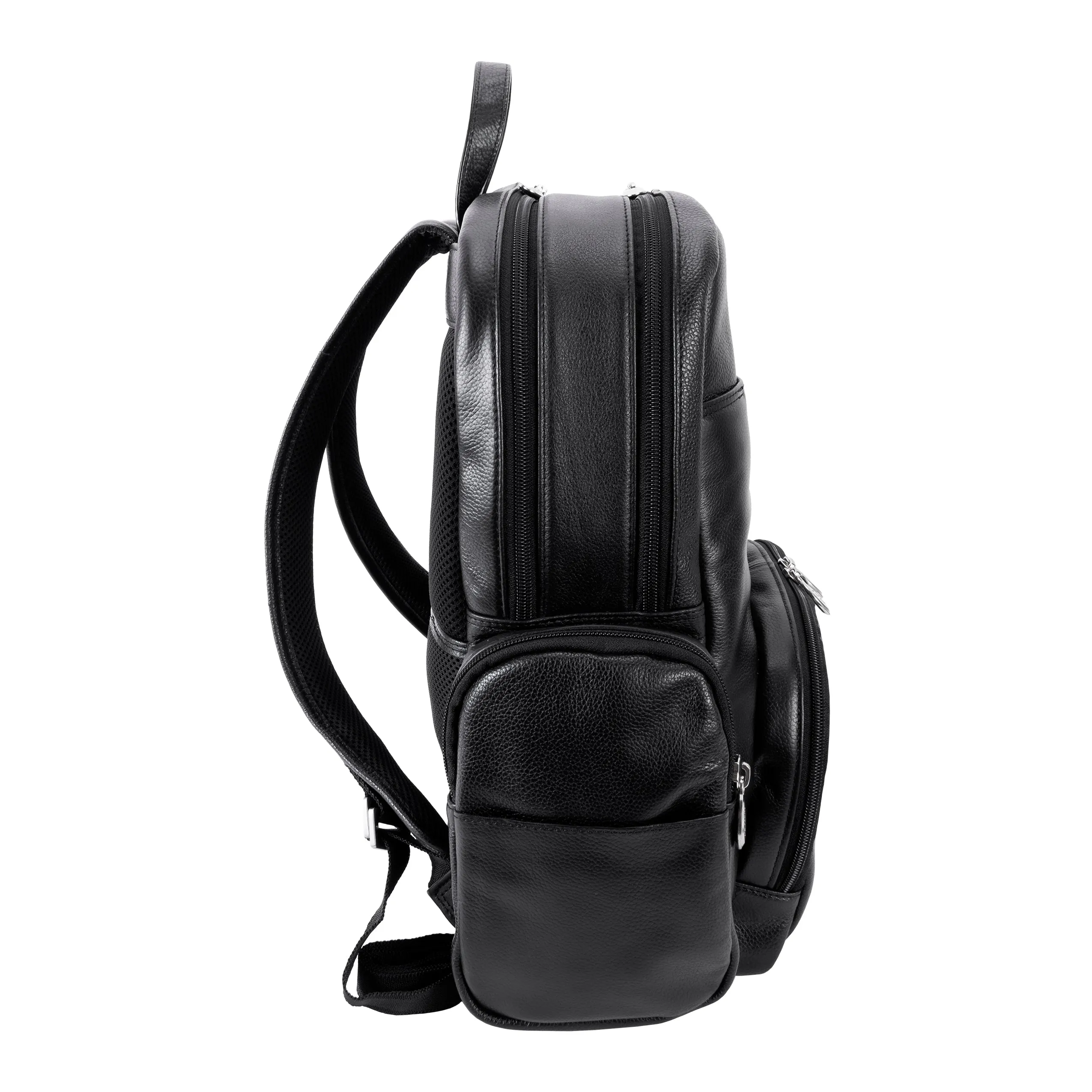 CUMBERLAND | 15” Leather Dual-Compartment Laptop Backpack