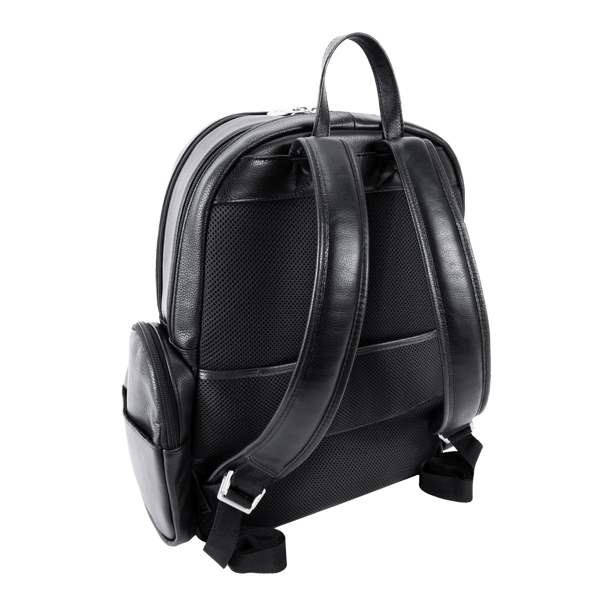 CUMBERLAND | 15” Leather Dual-Compartment Laptop Backpack