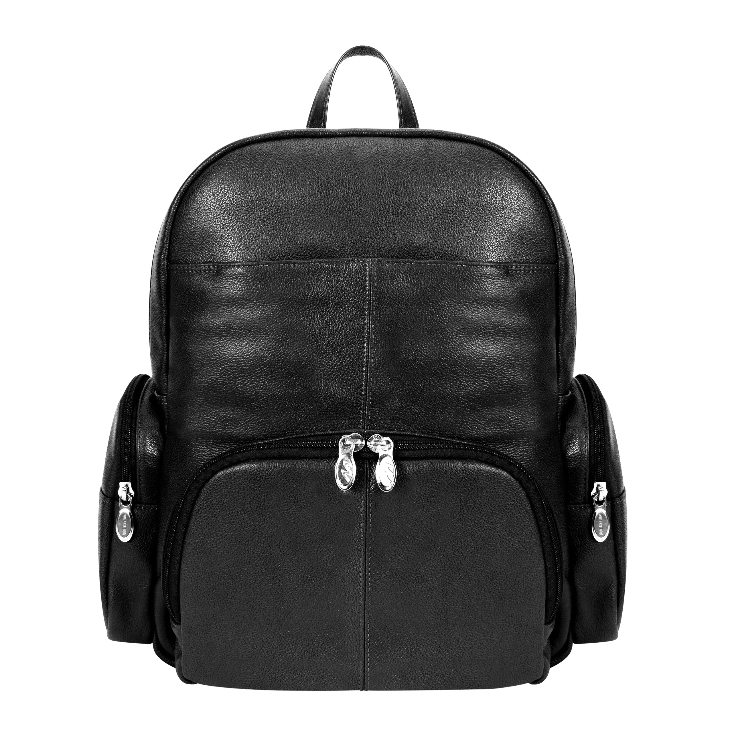 CUMBERLAND | 15” Leather Dual-Compartment Laptop Backpack
