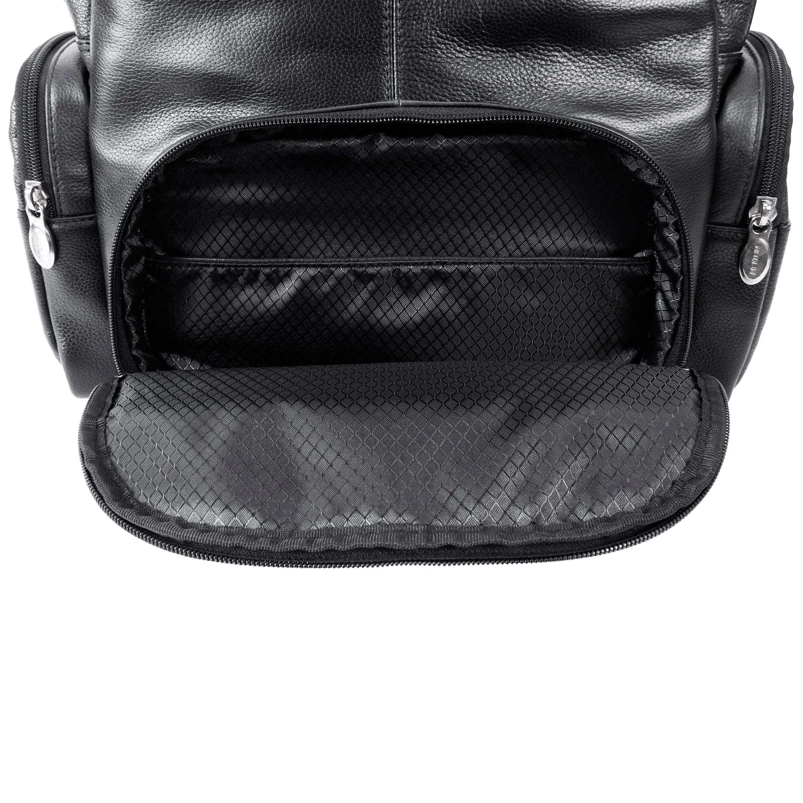 CUMBERLAND | 15” Leather Dual-Compartment Laptop Backpack