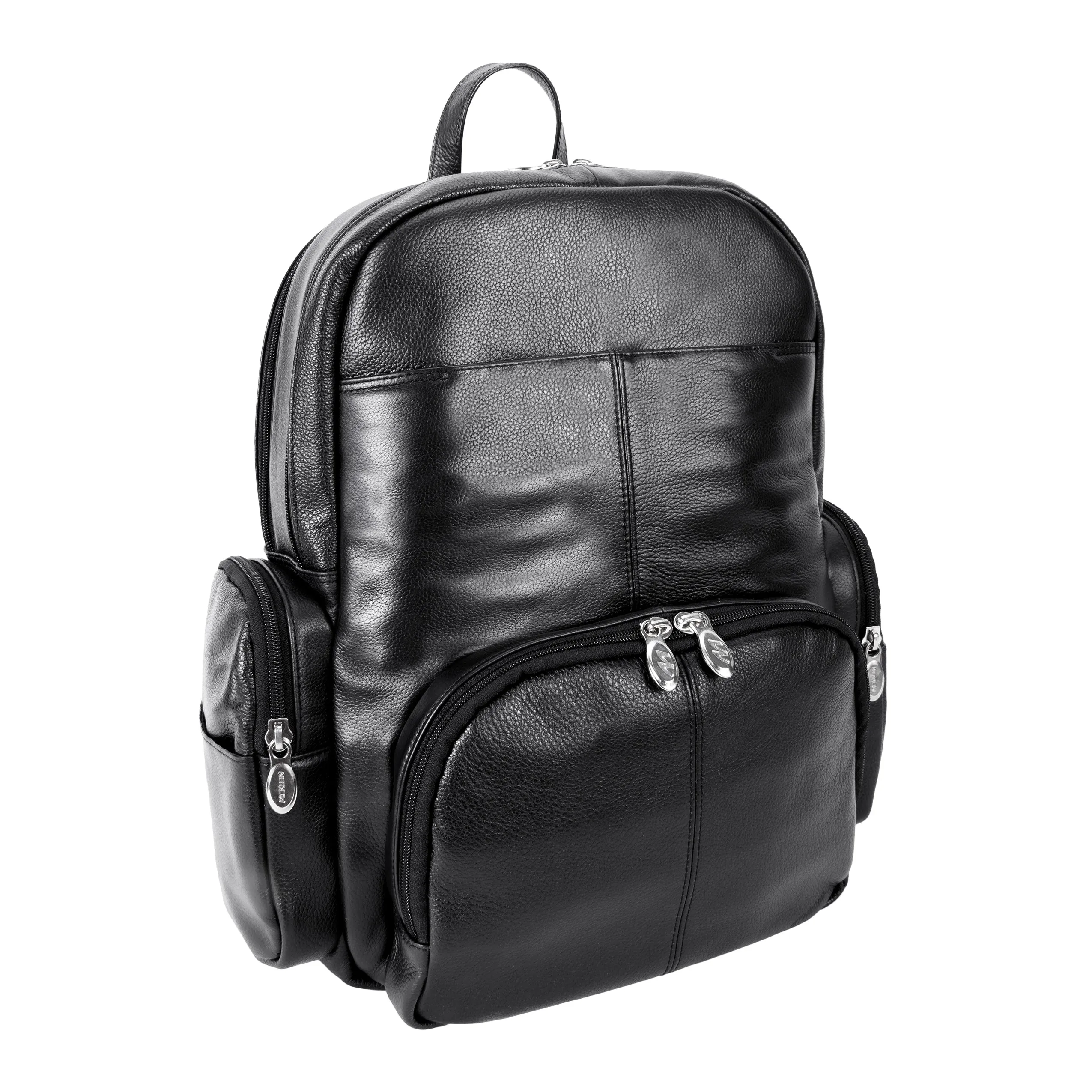 CUMBERLAND | 15” Leather Dual-Compartment Laptop Backpack