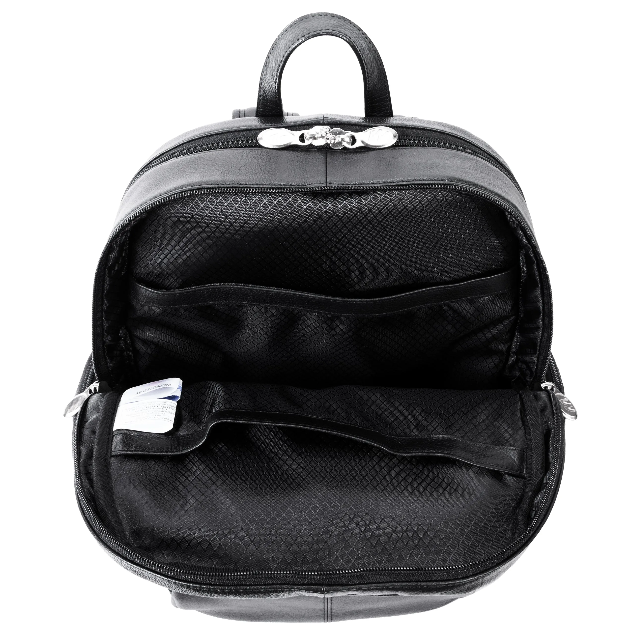 CUMBERLAND | 15” Leather Dual-Compartment Laptop Backpack