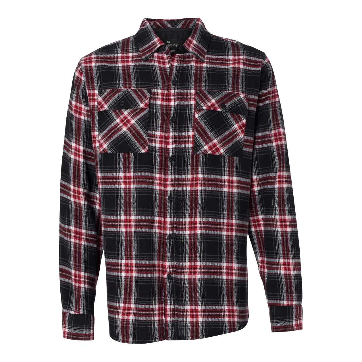 D1201M Mens Yarn-Dyed Long Sleeve Flannel Shirt