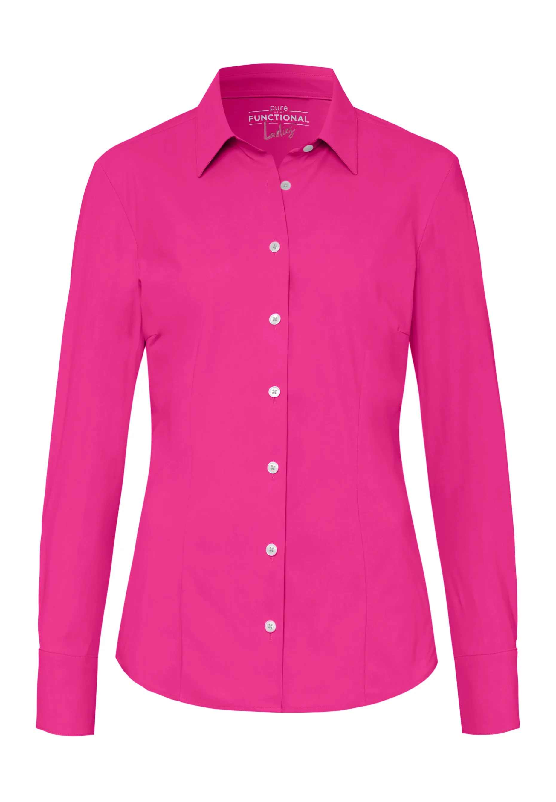 D91350-91910 - Functional Bluse Slim Fit - pink