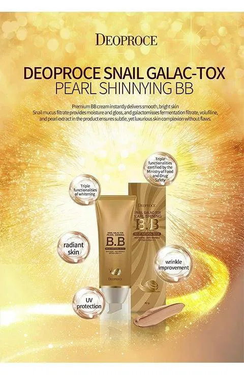 [DEOPROCE] Snail Galac Pearl Shining BB Cream (40g/1.35fl.oz)