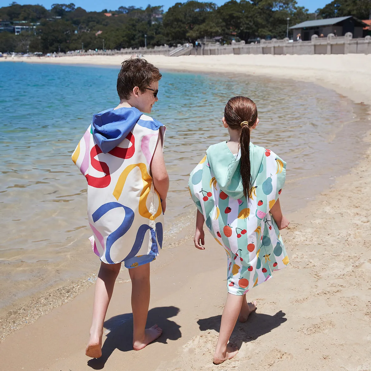 Dock & Bay Poncho Kids - Doodle Mood