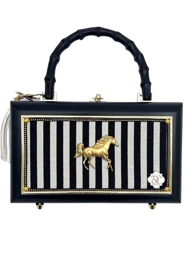 Dressage in the Hamptons Bag-Blk