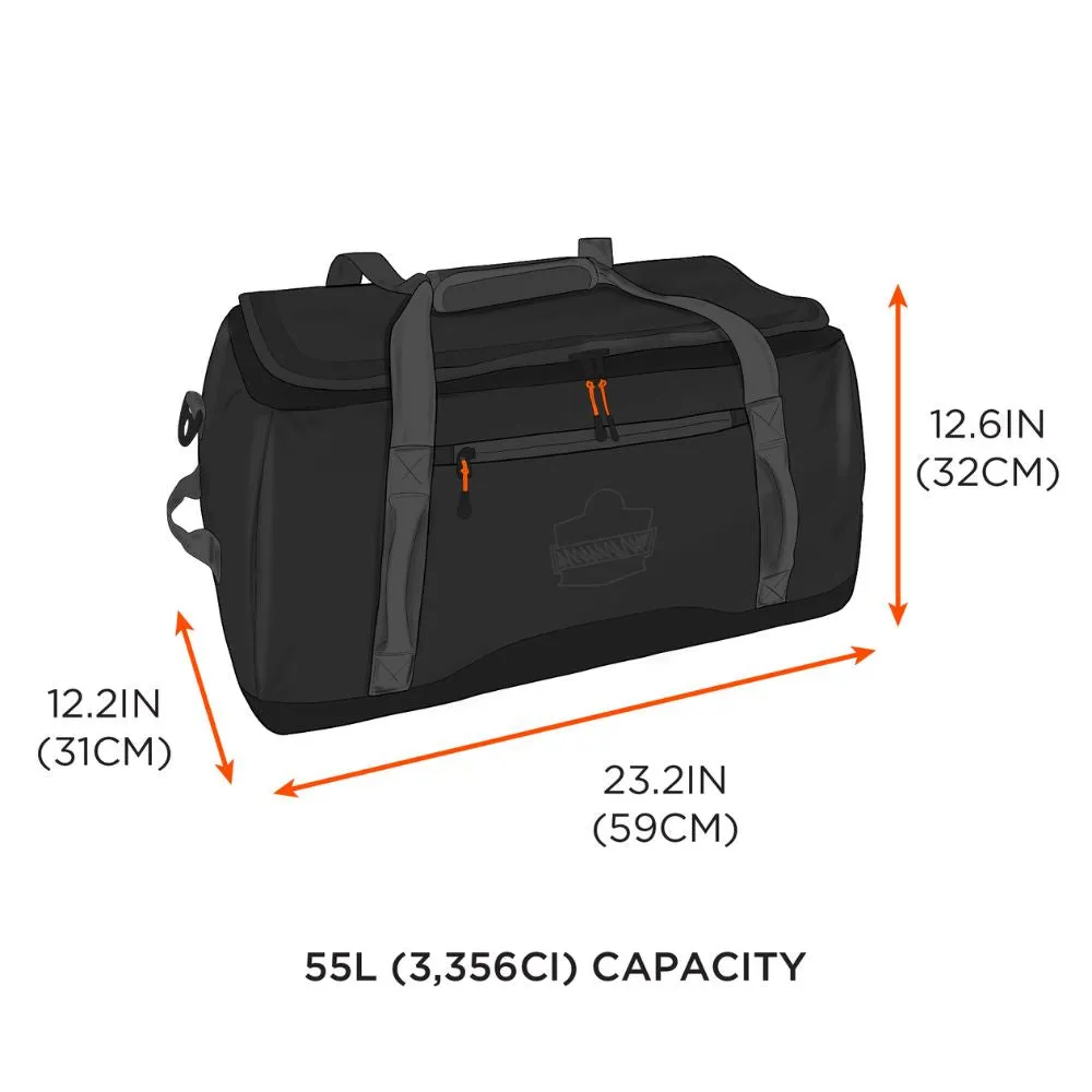 Ergodyne 13035 #5031 S Black Water-Resistant Duffel Bag