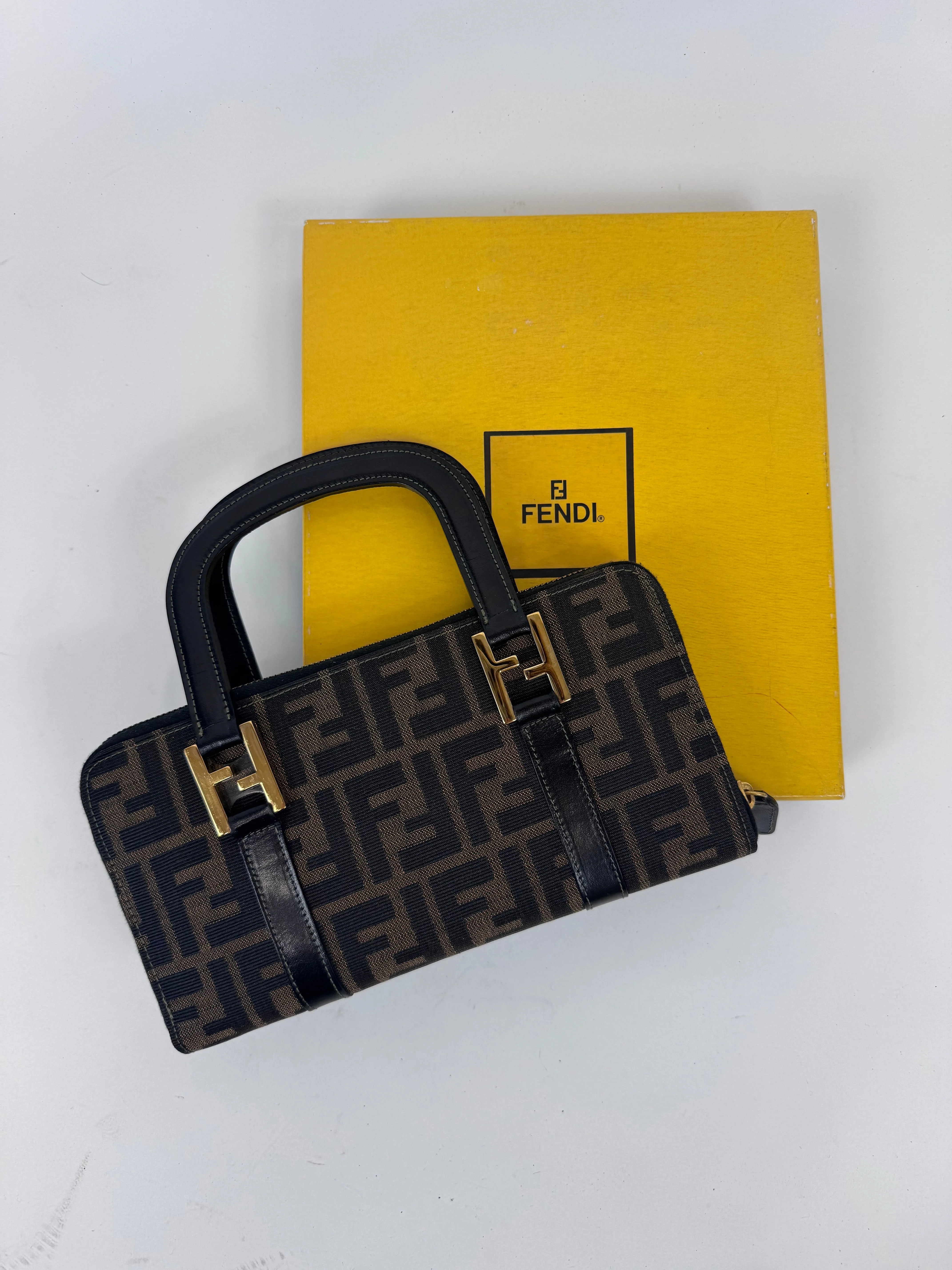 Fendi Zucca Wallet Bag