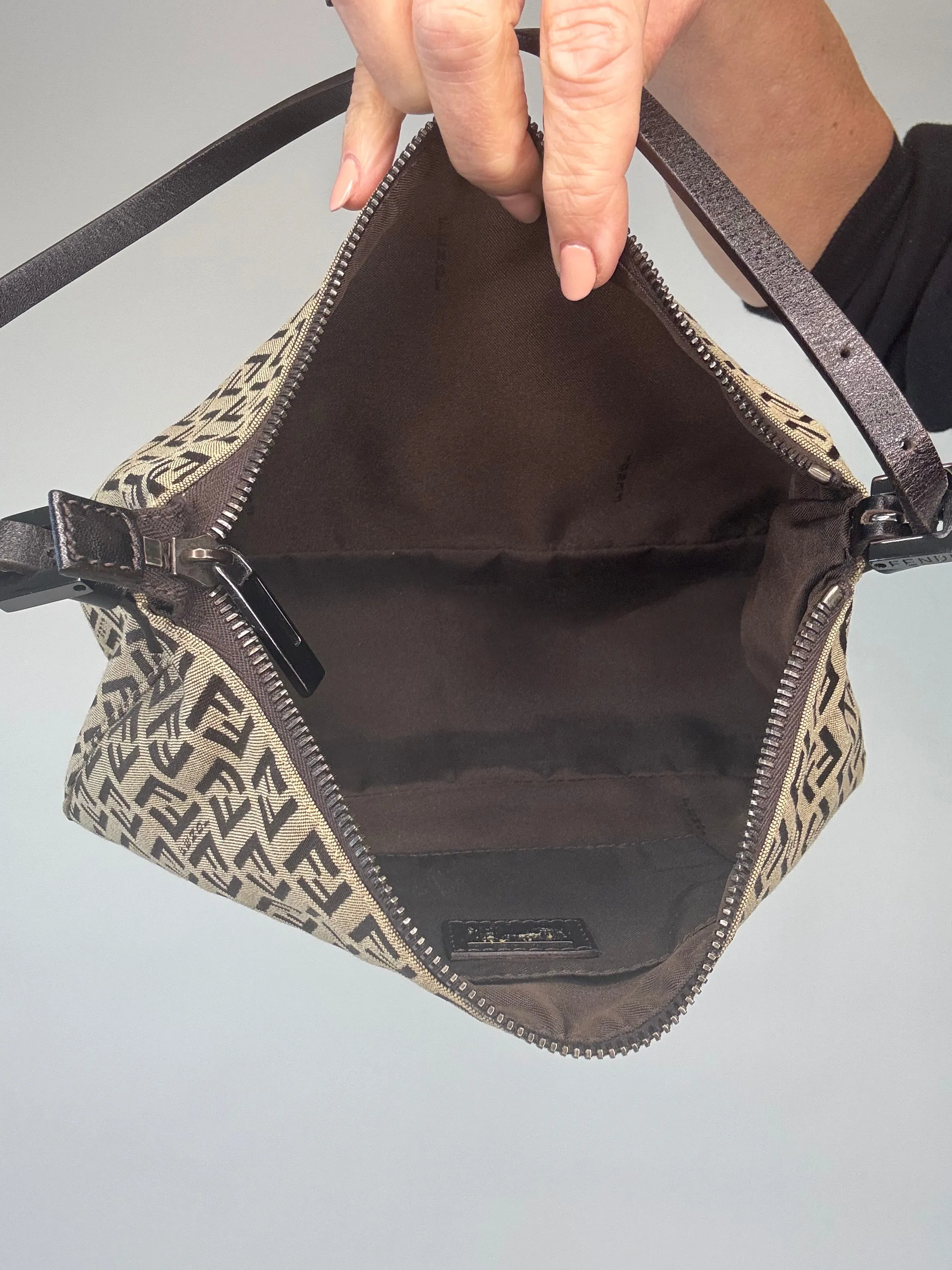 Fendi Zucchini Pochette Shoulder Bag