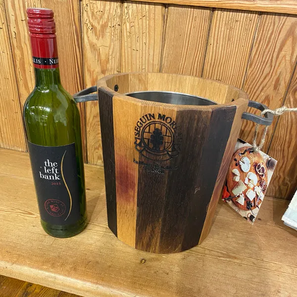 French Oak Ice Bucket Seguin Moreau Vineyard