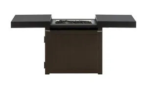 Functional Square Fire Pit Table