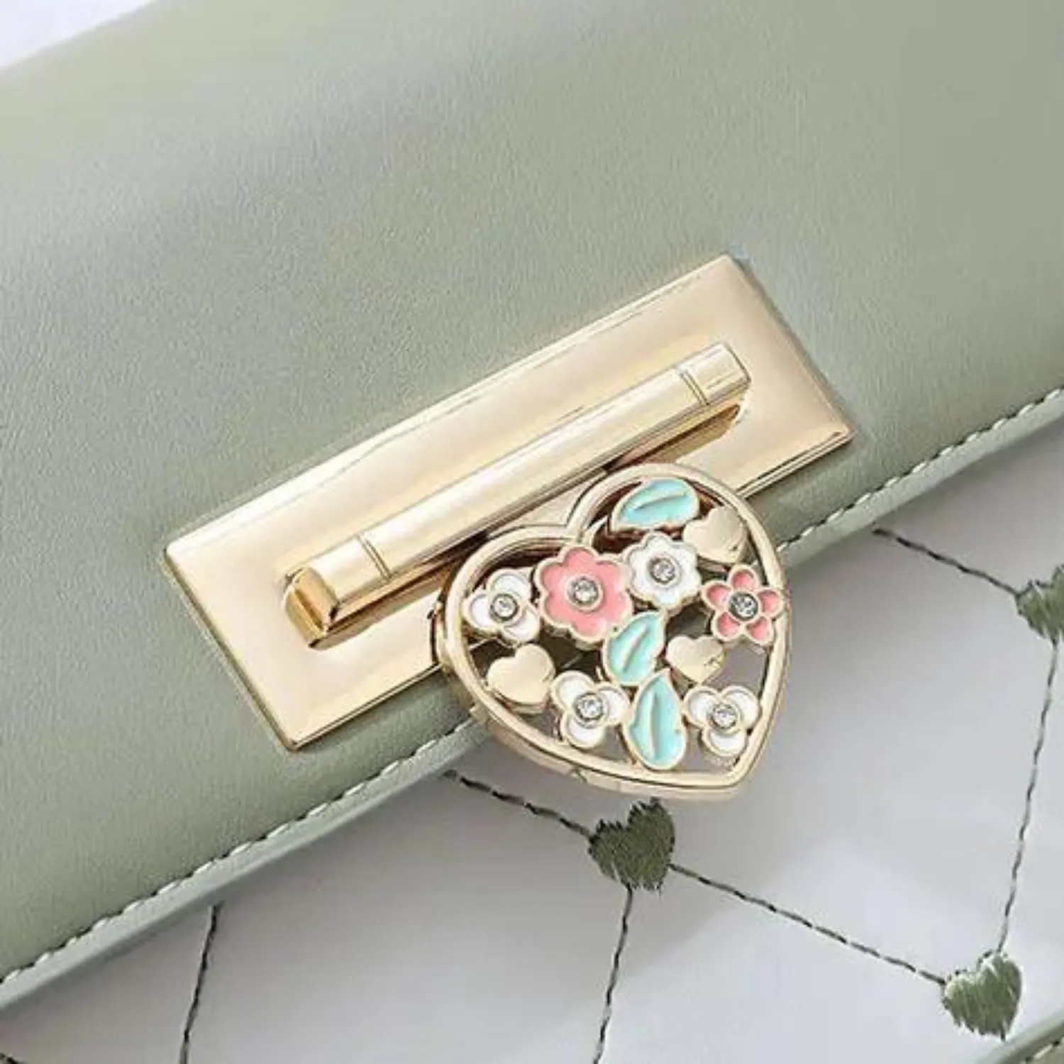 Geometric Elegance Shoulder Bag