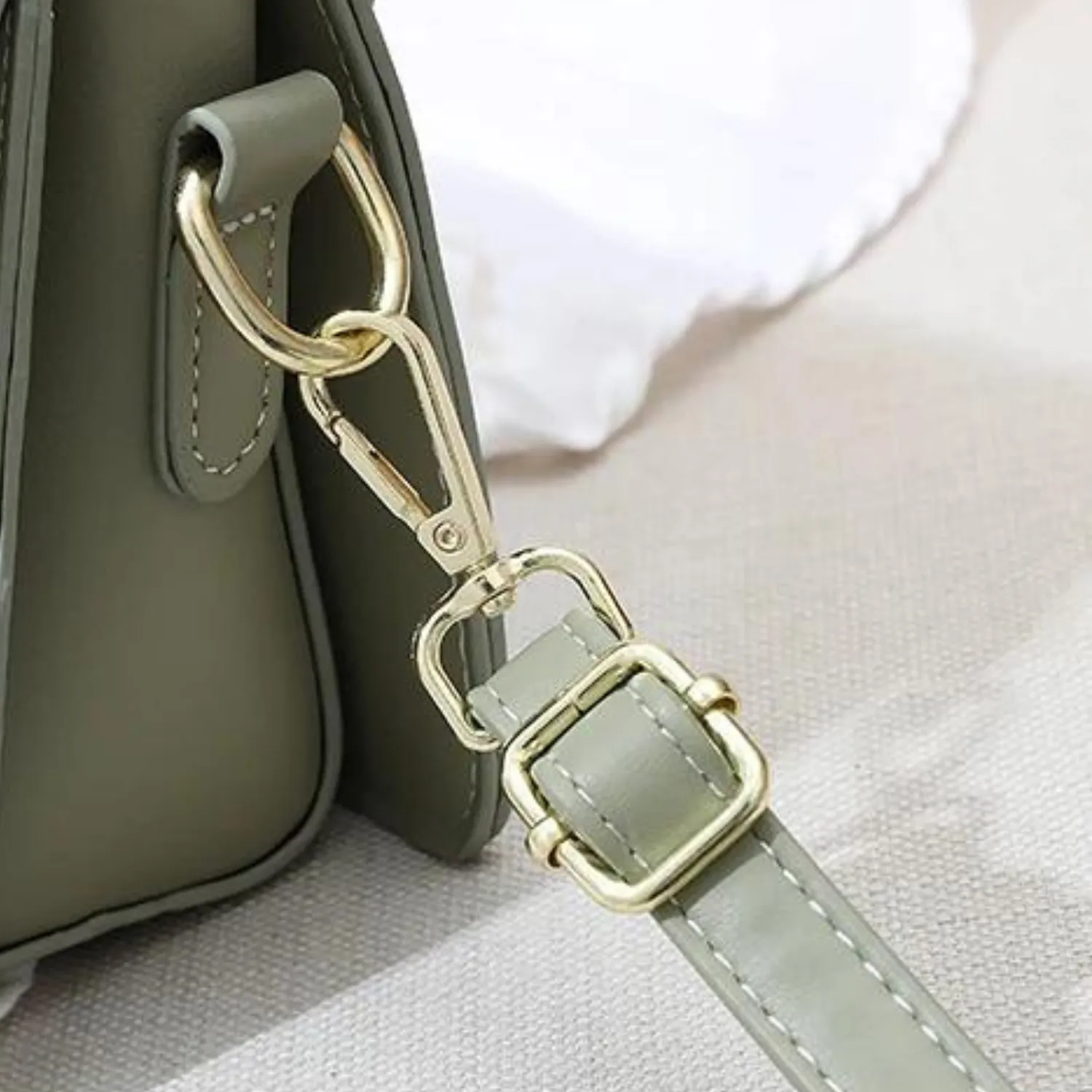 Geometric Elegance Shoulder Bag