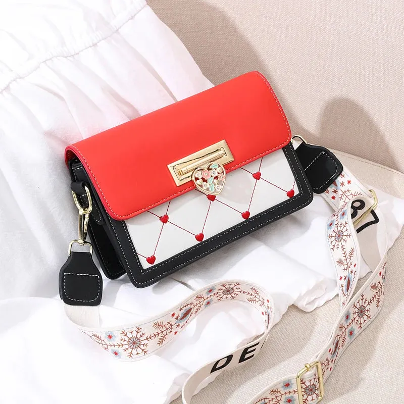 Geometric Elegance Shoulder Bag