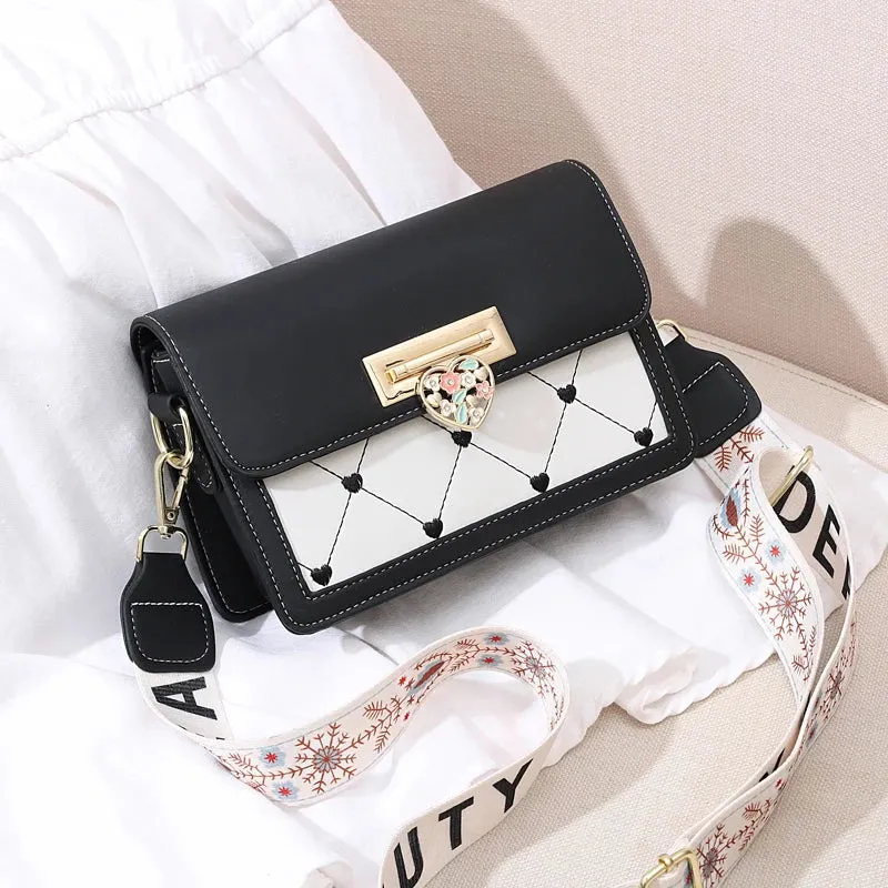 Geometric Elegance Shoulder Bag