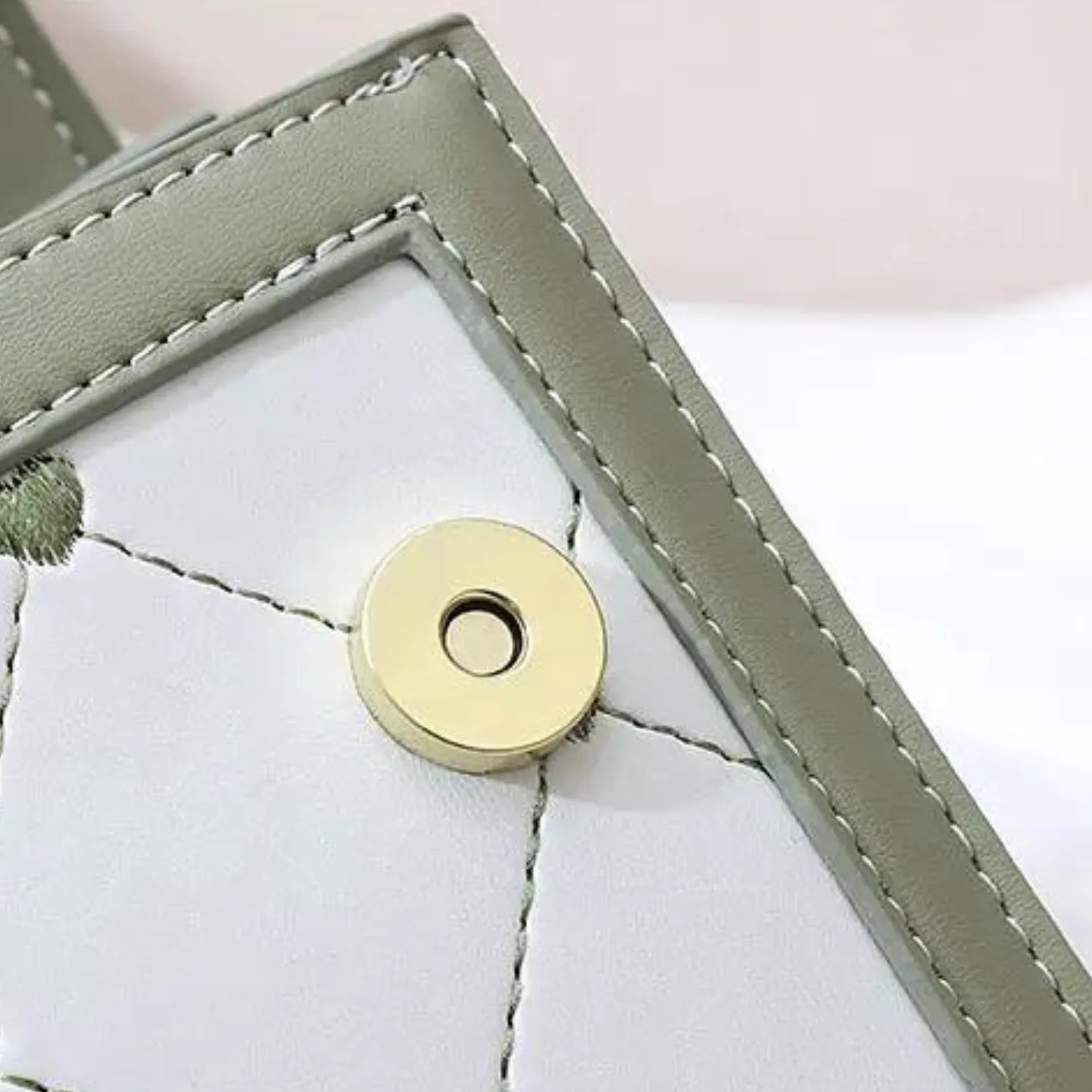 Geometric Elegance Shoulder Bag