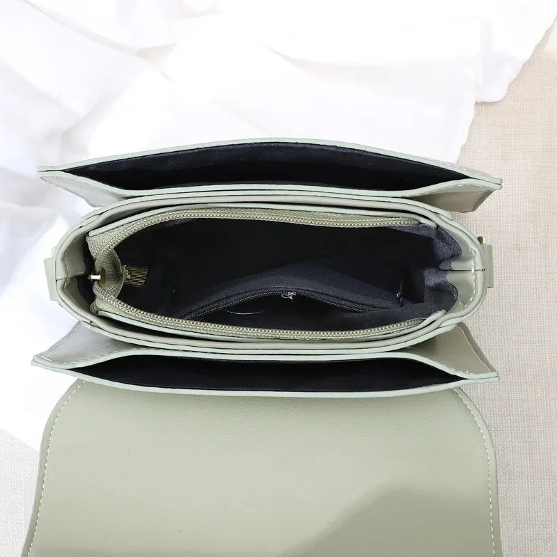 Geometric Elegance Shoulder Bag