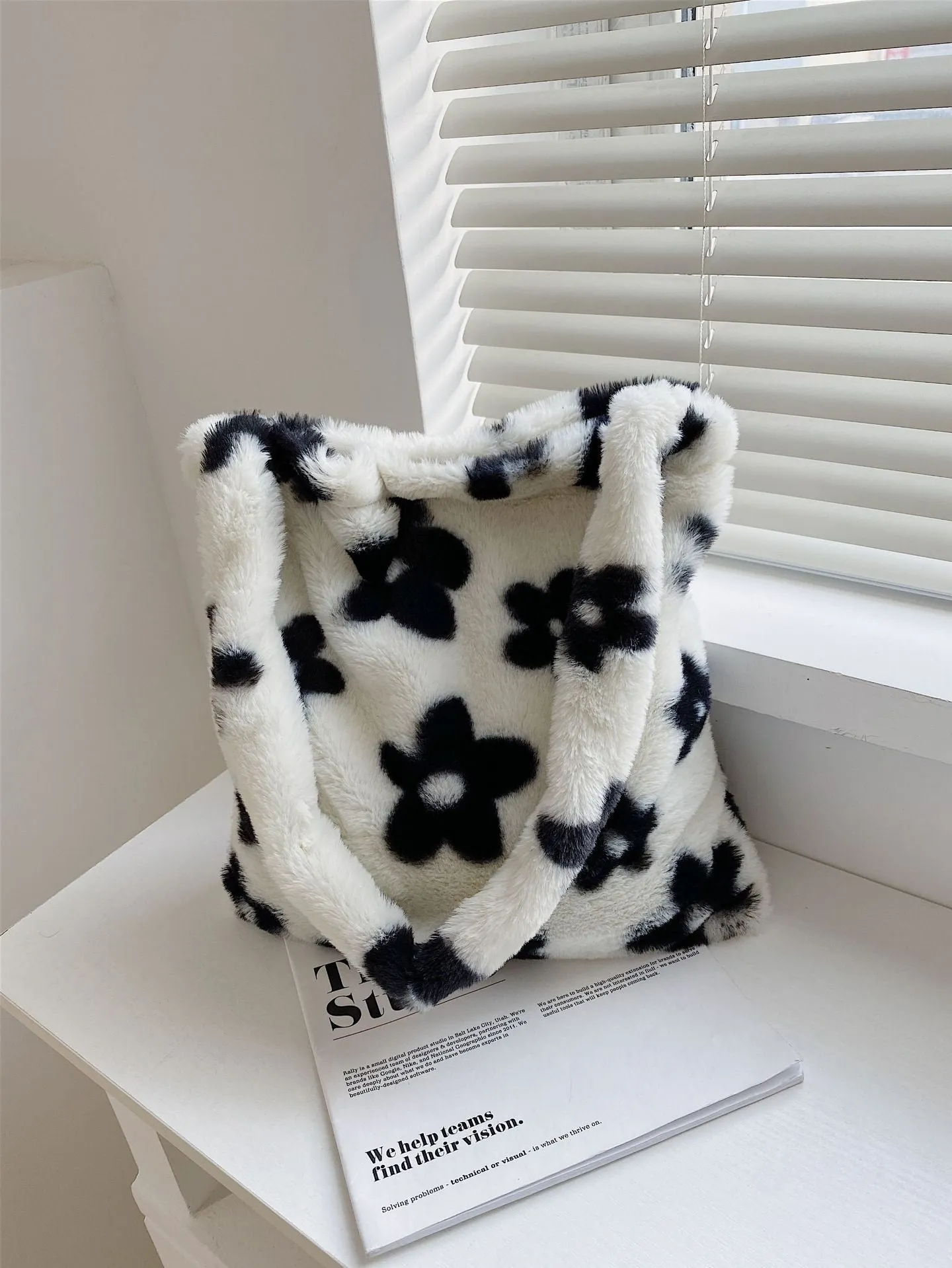 Girl's Cute Plush Bag