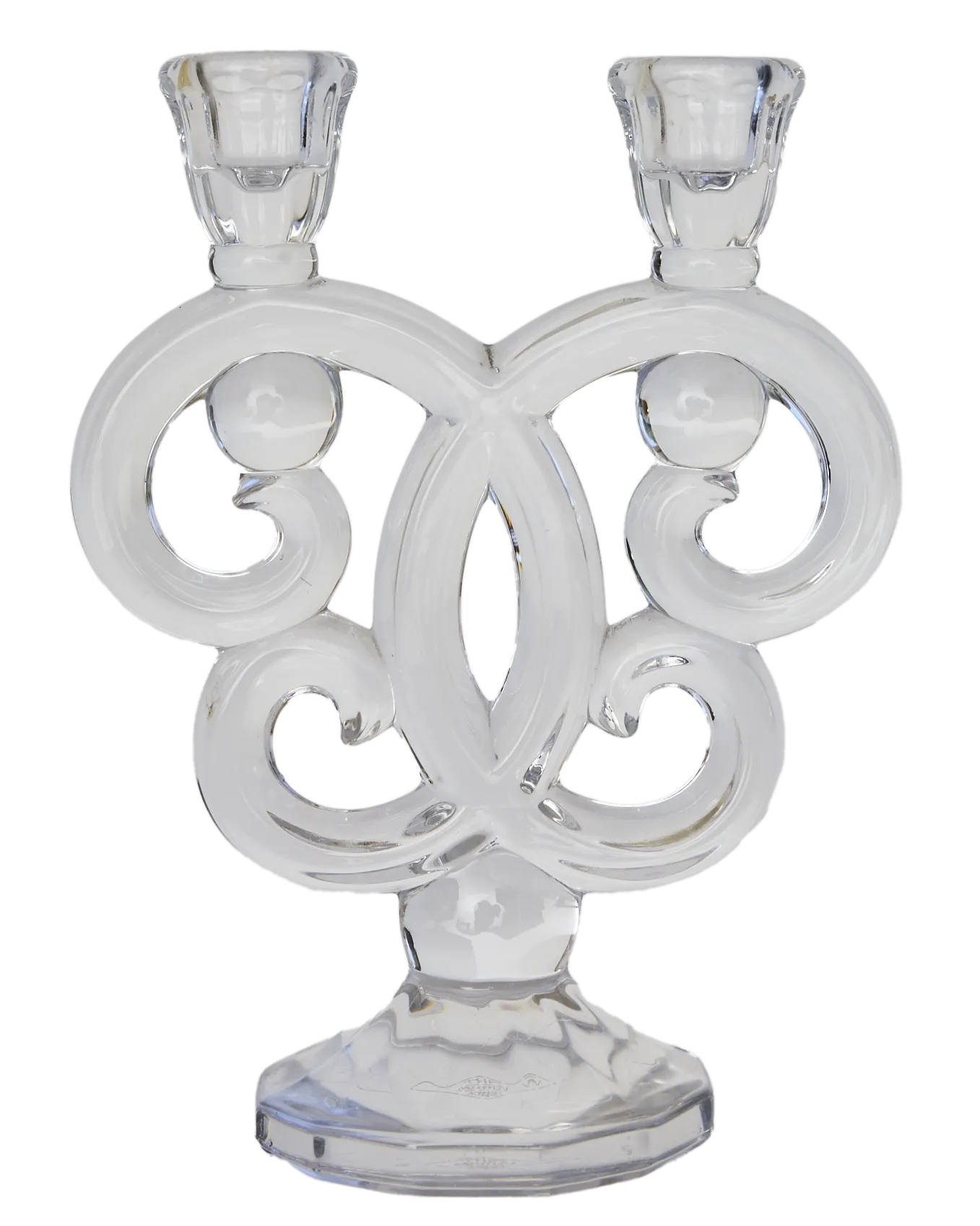 Glass Candle Holders