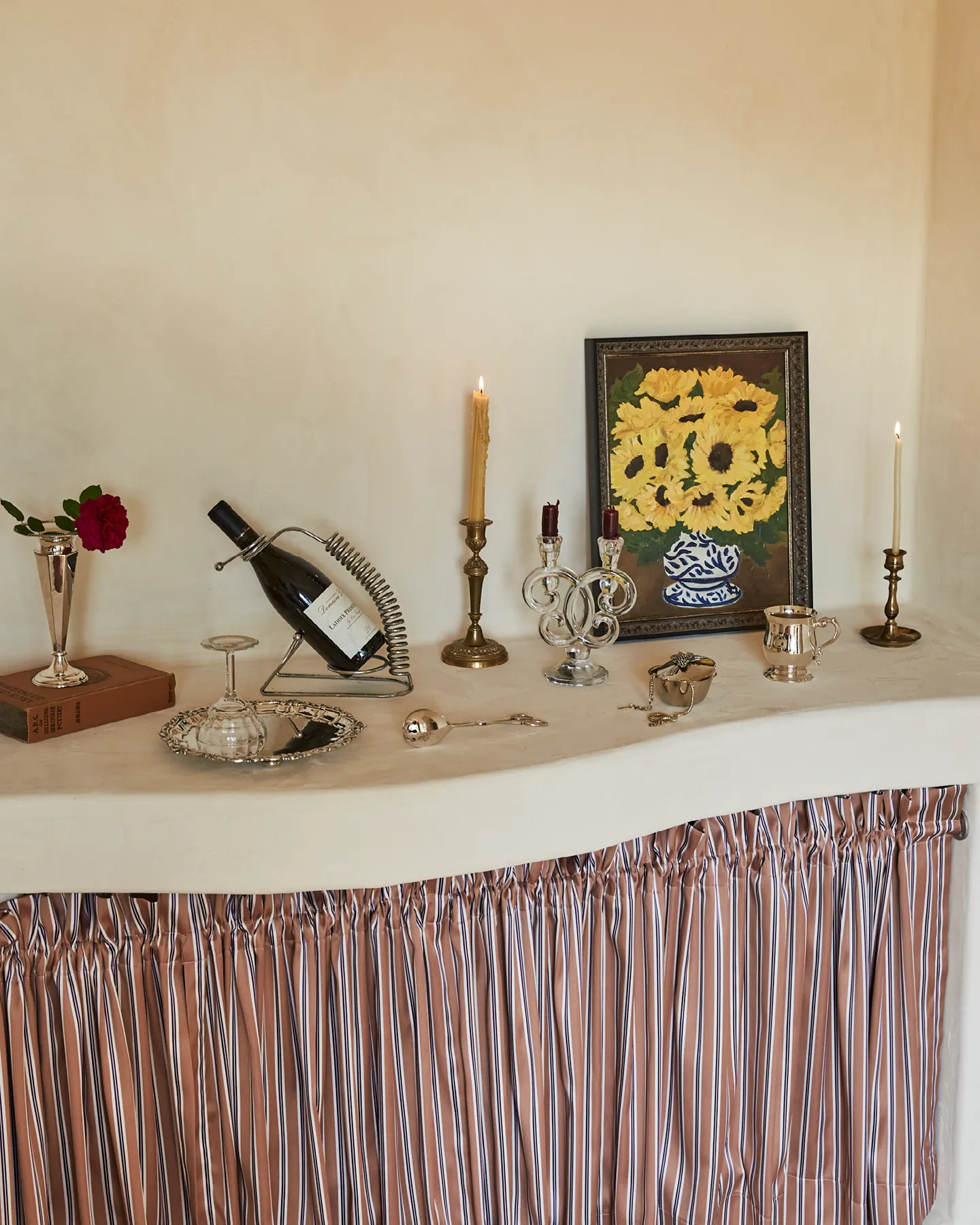 Glass Candle Holders