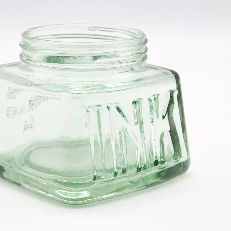 Glass Inkwell Desk Tidy