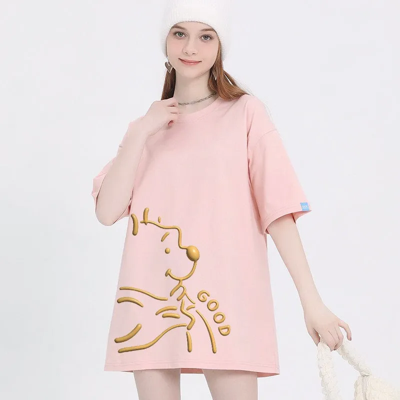 Good winnie the Pooh T-shirt short-sleeved
