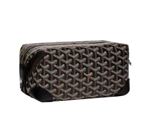 Goyard Bowling 25 Toiletry Bag Black