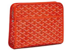 Goyard Jouvence Toiletry Bag "MM Orange"