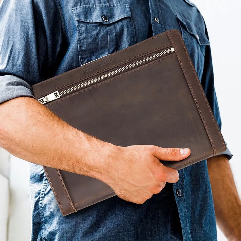 Handmade Vintage Leather Padfolio YG1185