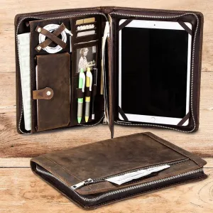 Handmade Vintage Leather Padfolio YG1185