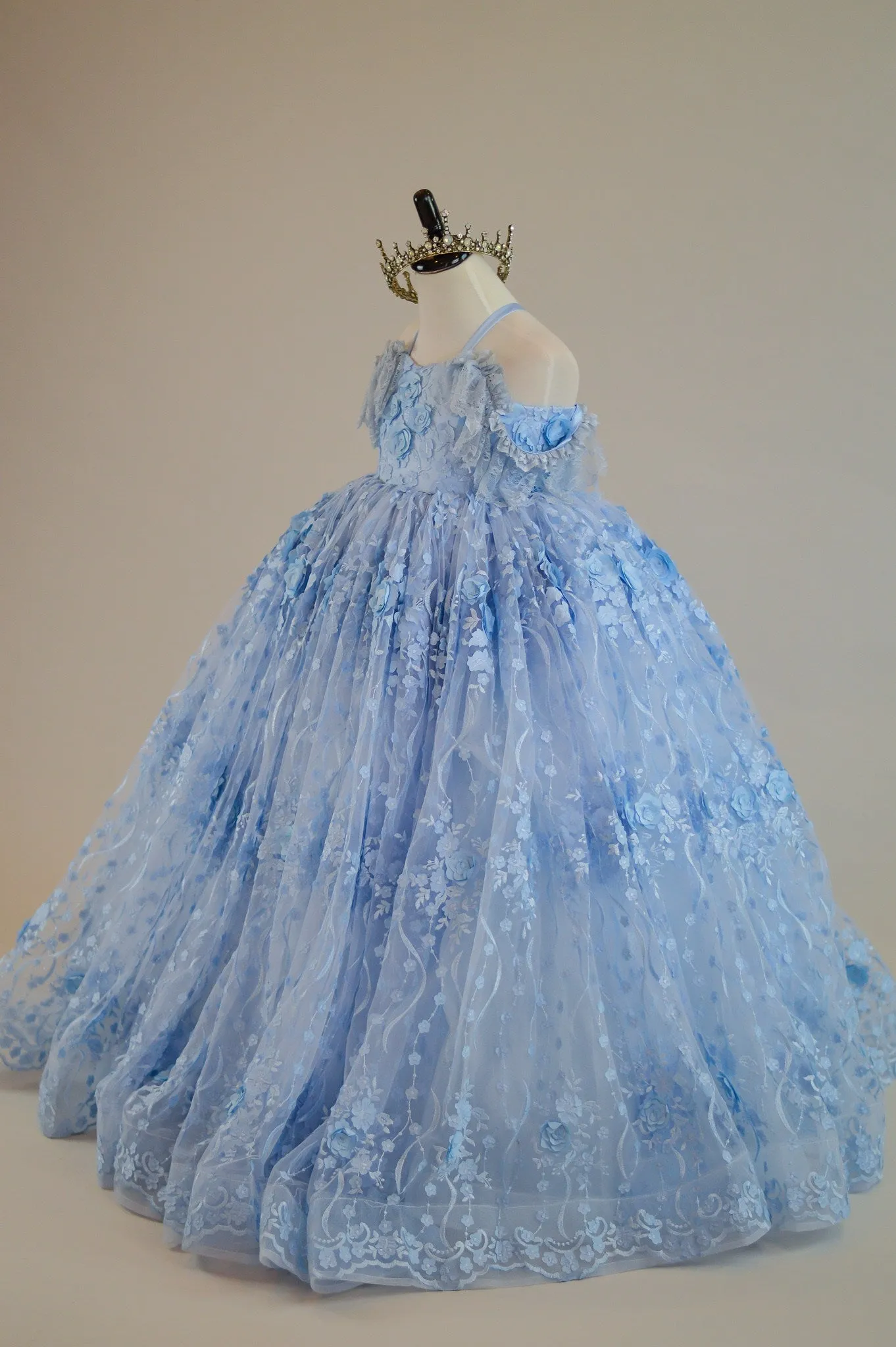 HEAVENLY GOWN- Custom fabric and color options - GORGEOUS SPECIAL OCCASION OR PHOTO SHOOT DRESS