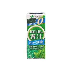 ITOEN Green Vegetable Beverage - Sugar free  (200mL)