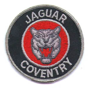 JAGUAR COVENTRY LOGO PATCH (O1)