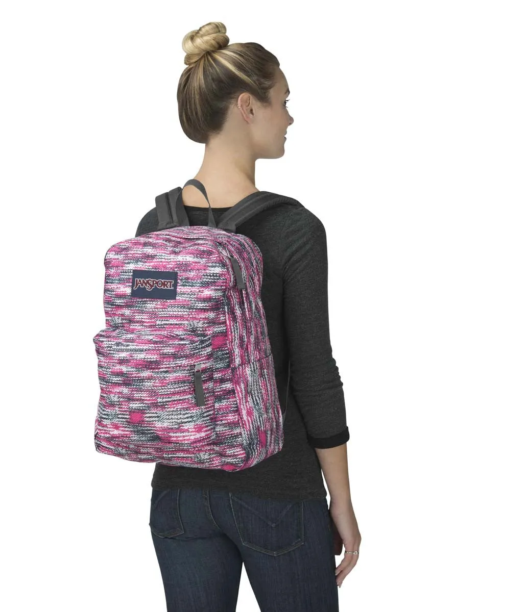 JANSPORT Superbreak Backpack - Multi Sweater Knit