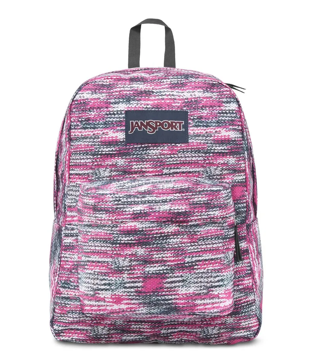JANSPORT Superbreak Backpack - Multi Sweater Knit