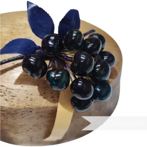 'Jazmin' Blown Acrylic Vintage German 1940/50s Wired Cherry Mount