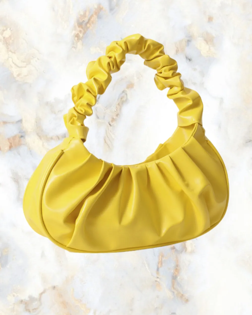 JCBA33004 Mini Cloud Ruched Simple Shoulder Bag