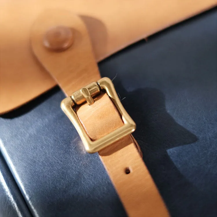 Ladies Vintage Leather Crossbody Satchel Purse Messenger Bag For Women