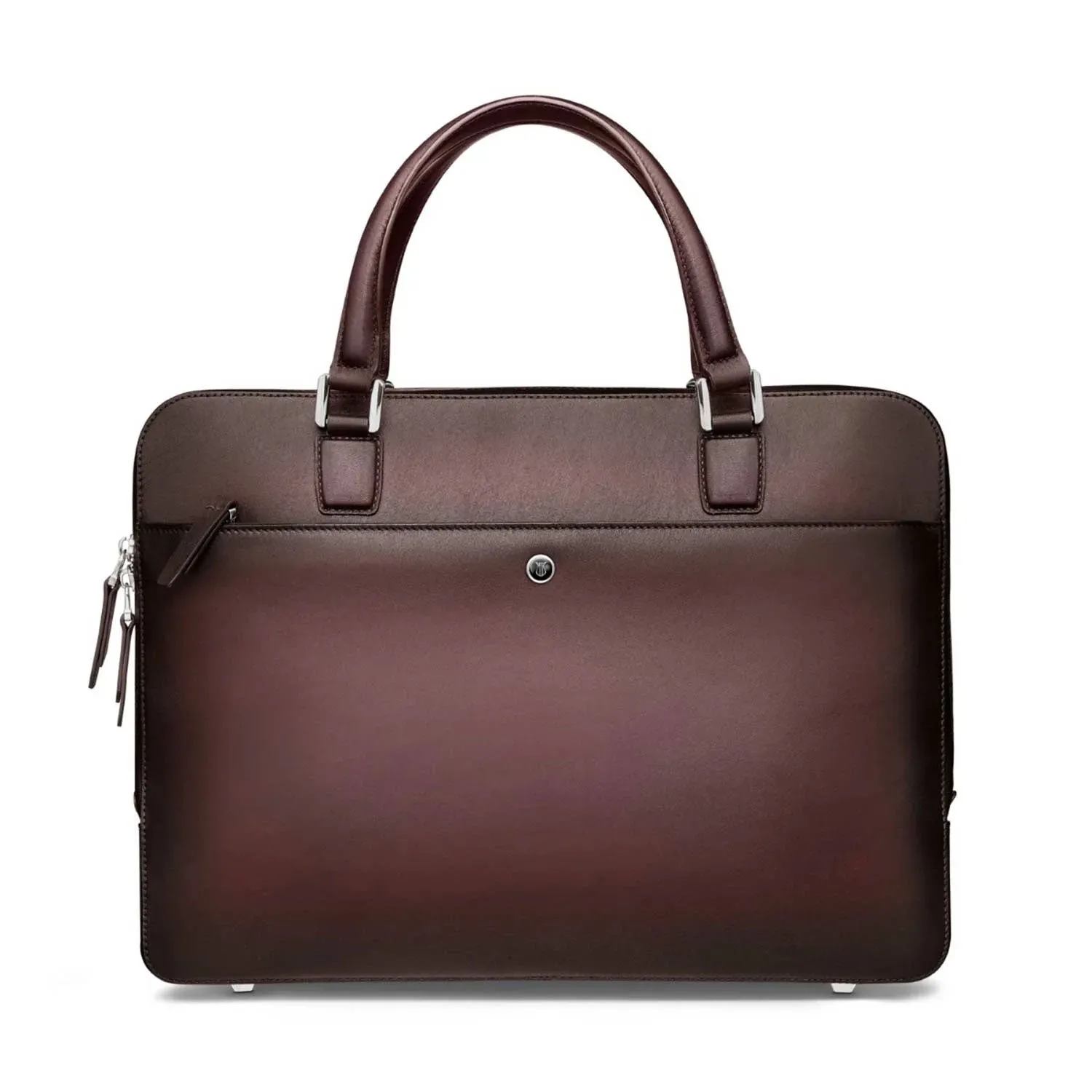 Lapis Bard Ducorium Spencer 14inch Slim Laptop Business Bag - Bordeaux