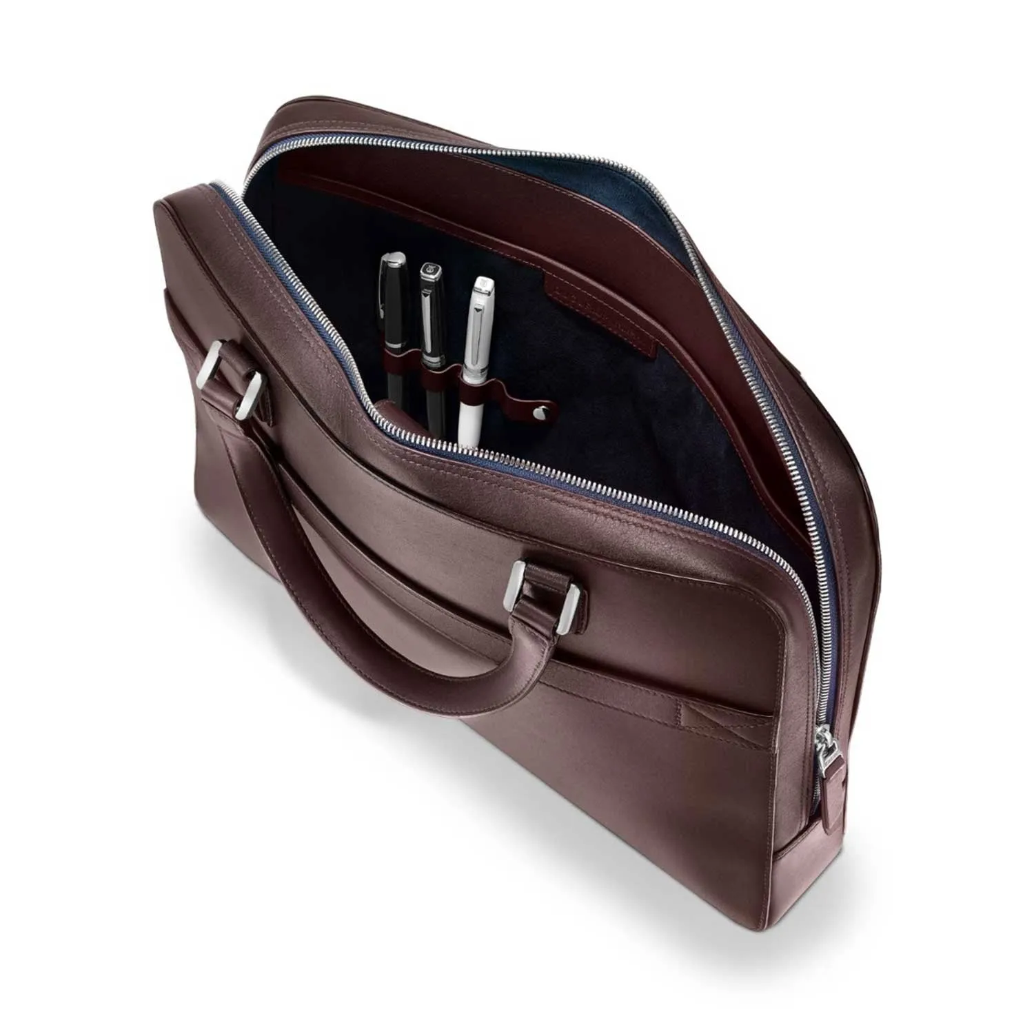 Lapis Bard Ducorium Spencer 14inch Slim Laptop Business Bag - Bordeaux