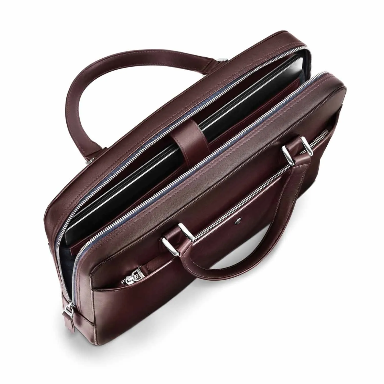 Lapis Bard Ducorium Spencer 14inch Slim Laptop Business Bag - Bordeaux