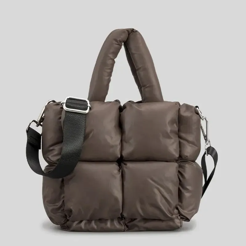 Large Tote Padded Handbag