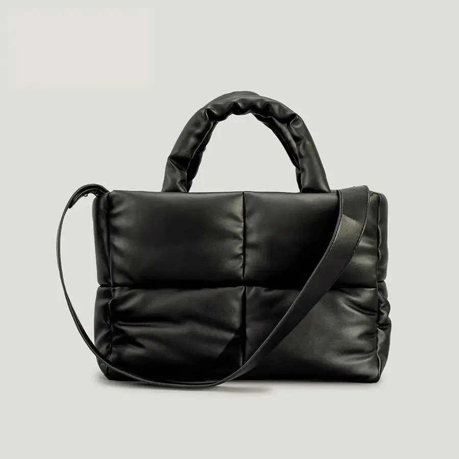 Large Tote Padded Handbag