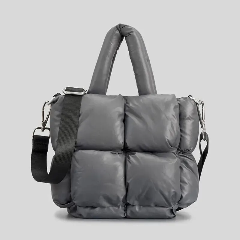 Large Tote Padded Handbag
